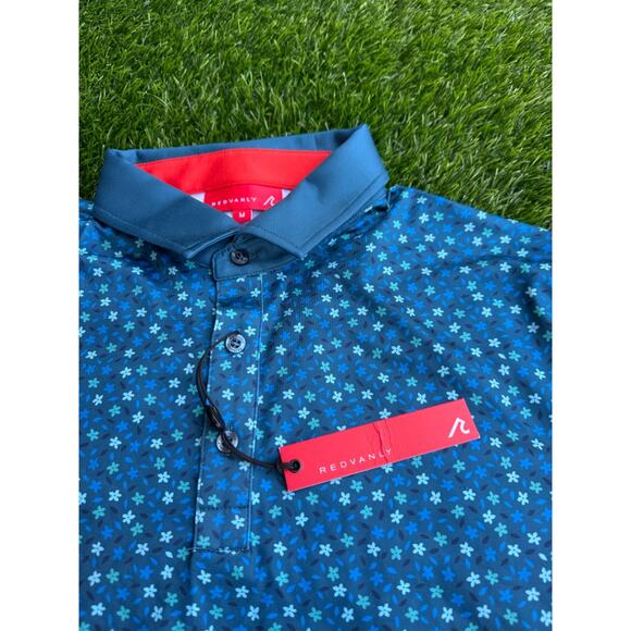Redvanly - Golf Polo Shirt Mens - Medium - NEW WITH TAGS - Picture 1 of 4